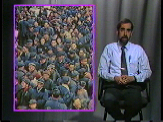 A huge crowd of people.