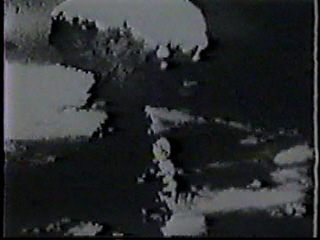 A nuclear explosion.