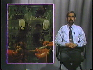 A tiny monkey being experimented on