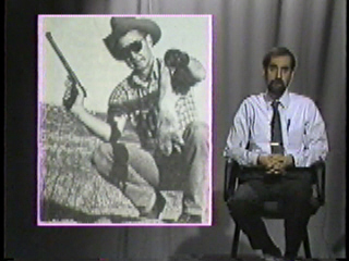 Another hunter posing with the animal he killed