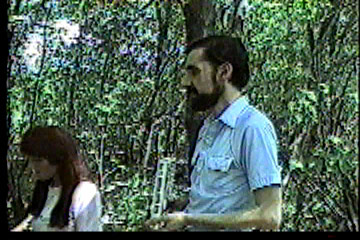 Steve and Sharon walk off together