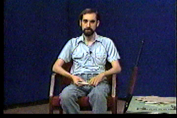 Steve sitting in studio