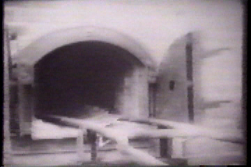 Crematorium in a Nazi death camp.