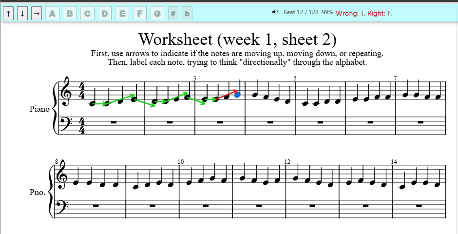 Music Reading Exercises